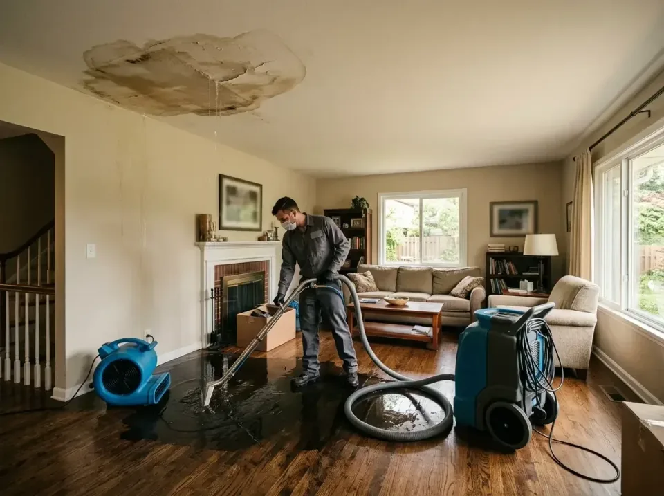 attic-pipe-burst-ceiling-drip-008 — frequently asked questions, Water Damage Restoration & Carpet Care in Weston, NJ